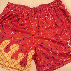 Pink Ice Cream Shorts